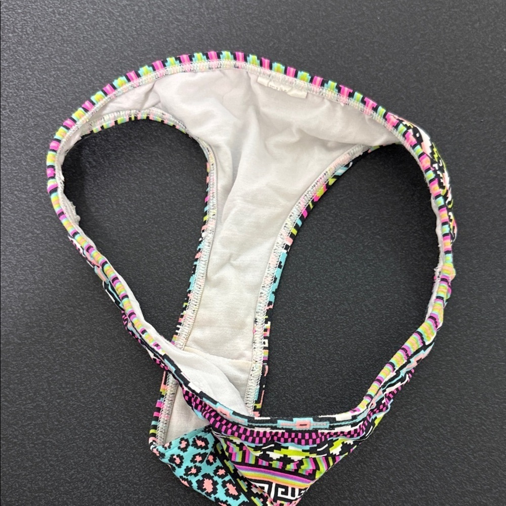 Volcom Multicolor Geometric Bikini Bottom - Picture 2 of 2